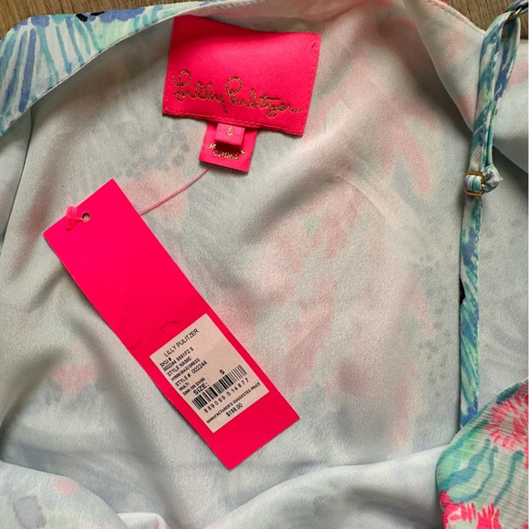 Lilly Pulitzer Winni Midi/Maxi Dress in Sink of Swim - Picture 4 of 9